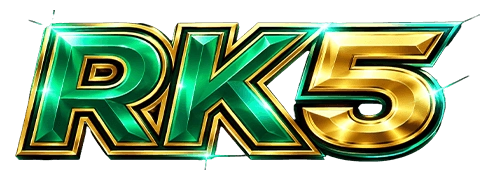 Logo RK5 Indonesia untuk kasino online, slot gacor, live casino, taruhan olahraga, bonus member baru, deposit QRIS, dan penarikan dana cepat